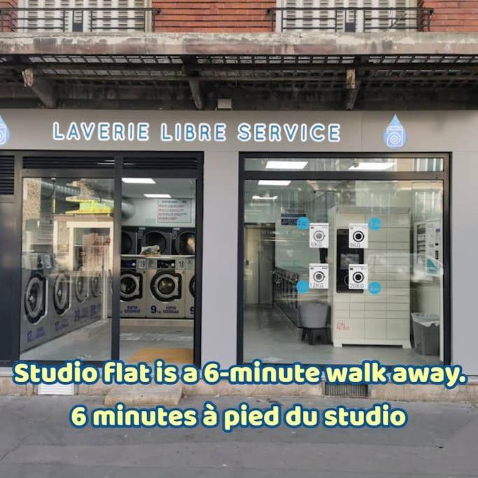 Bright Small Studio Paris Saint Ouen Екстериор снимка