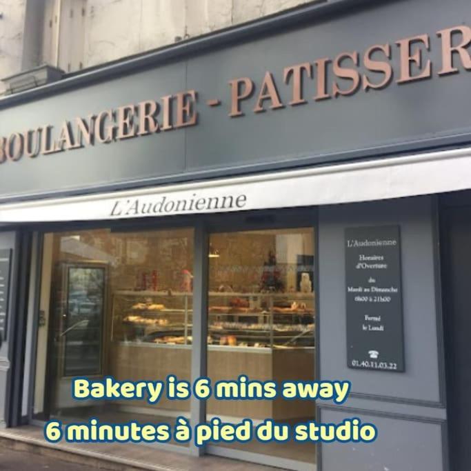 Bright Small Studio Paris Saint Ouen Екстериор снимка